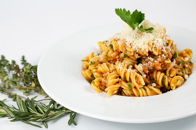 bolognese-pasta-with-parmesan